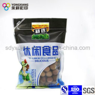 Customized Snack Food Ziplock Plastic Packaging Bag